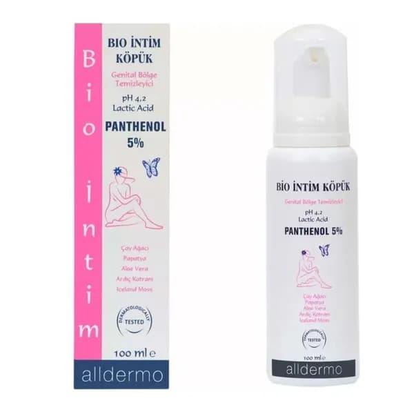 Alldermo Panthenol Bio Intimate Foam 100ml