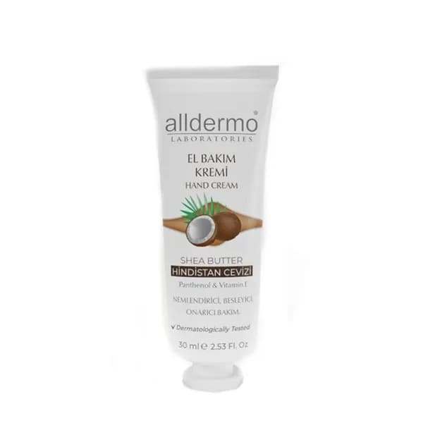 Alldermo Shea Butter and Coconut Hand Care Cream 30 ml