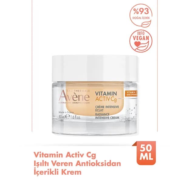 Avene Vitamine Activ Cg Intense Cream 50 ml