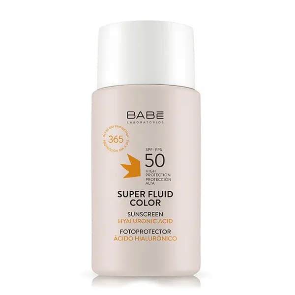 Babe Sun SPF 50 Super Fluid Sunscreen 50 ml - Tinted