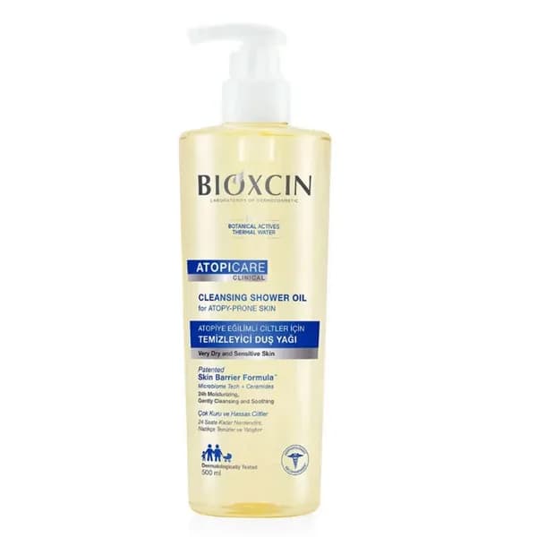 Bioxcin Atopicare Cleansing Shower Oil 500 ml - For Extremely Dry Skin
