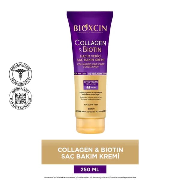 Bioxcin Collagen Biotin Volumizing Hair Conditioner 250 ml