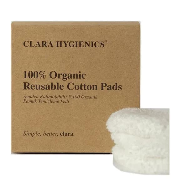 Clara Hygienics Reusable Makeup Remover Pad 3 pcs