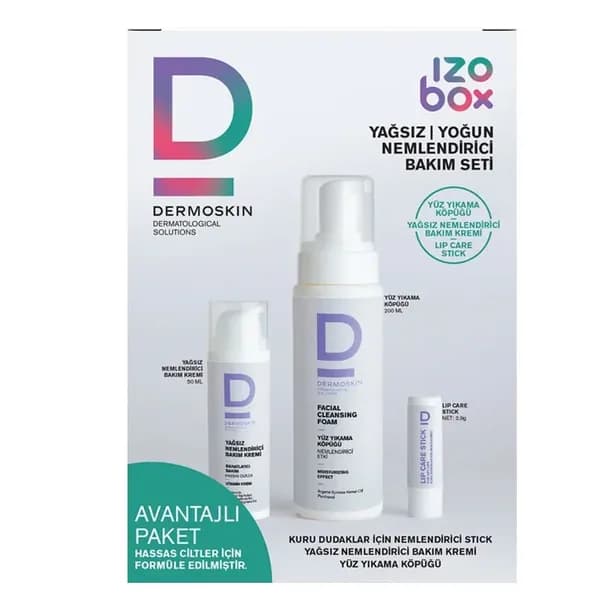 Dermoskin Izobox Oil-Free Intensive Moisturizing Care Set