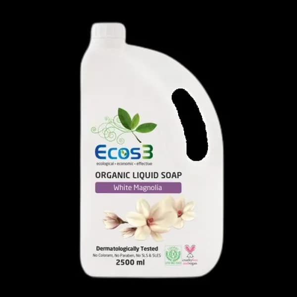 Ecos3 Magnolia Extract Organic Liquid Soap 2500 ml