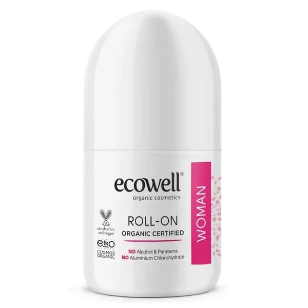 Ecowell Organic Roll On Deodorant (Women) 75 ml