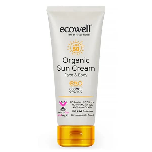 Ecowell Organic Sunscreen Spf 50 110 gr