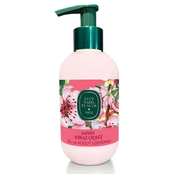 Eyüp Sabri Tuncer Japanese Cherry Blossom Extract Hand and Body Lotion 280 ml