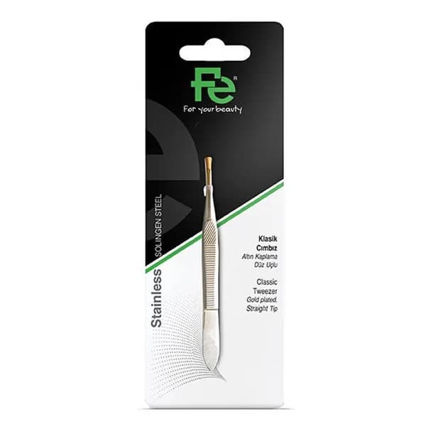 Fe Flat-tipped Classic Tweezers