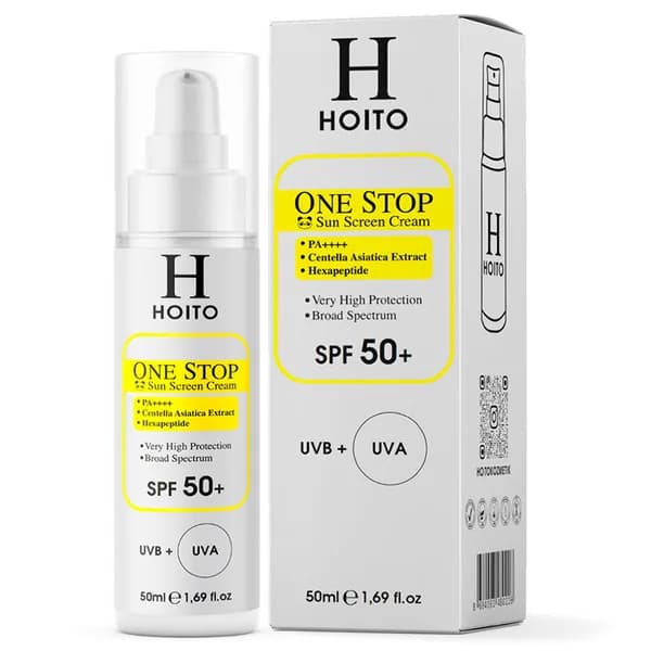 Hoito One Stop Sun Screen Sunscreen Cream SPF50+ 50 ml
