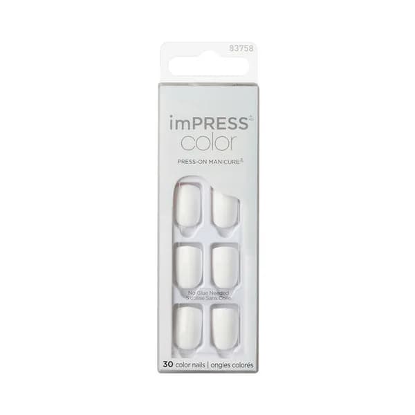 احصلي على أظافر مثالية: ImPress Color أظافر لاصقة قصيرة
