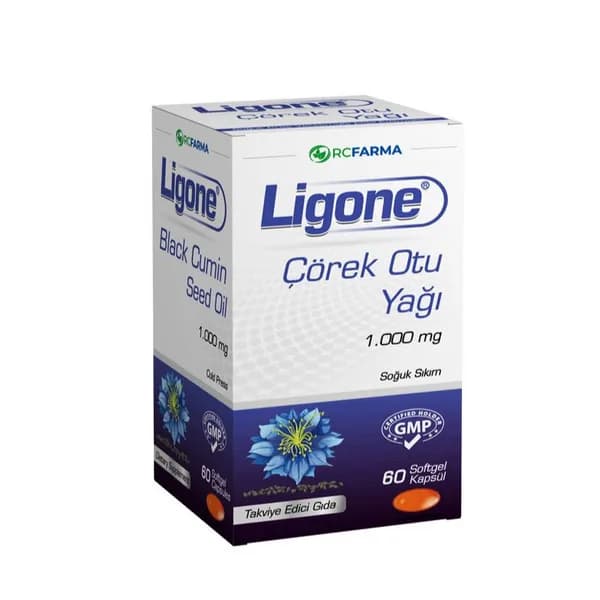Ligone Black Seed Oil 60 Capsules