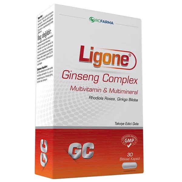 Ligone Ginseng Komplex - 30 Kräuter-Energie-Kapseln