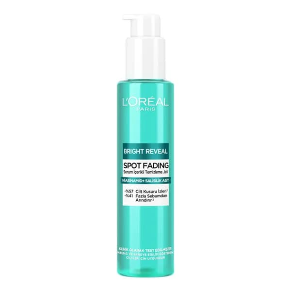 Loreal Paris Bright Reveal Spot Fading Serum-Infused Cleansing Gel 150 ml