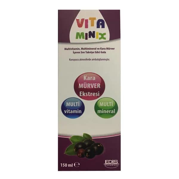 Vita Minix Multivitamin Liquid Food Supplement 150 ml