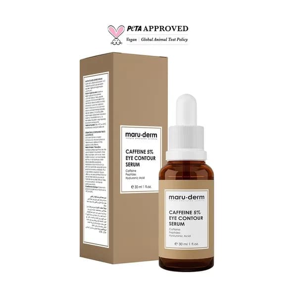 Maruderm Caffeine %5 + Peptides + Hyaluronic Acid Eye Contour Serum 30 ml