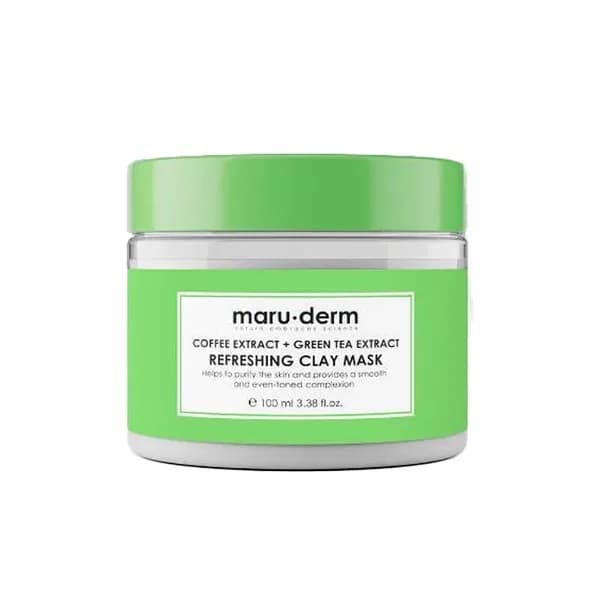 Maruderm Coffee Extract + Green Tea Extract Refreshing Clay Mask 100 ML
