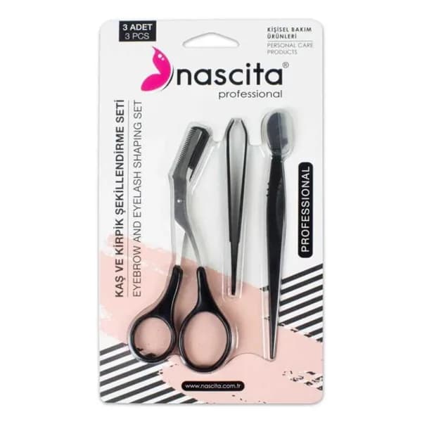 Nascita Face Care Set Scissors, Tweezers and Razor - 11