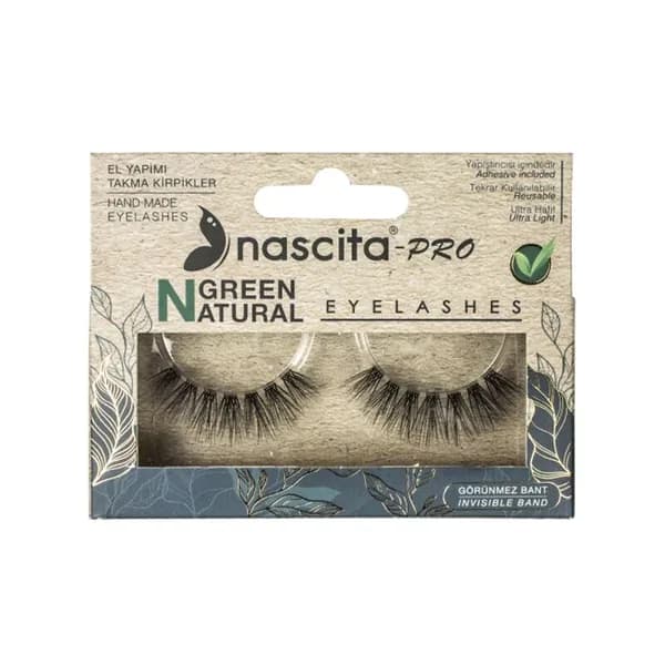 عززي جمال عينيكِ برموش Nascita-Pro Green Natural الصناعية