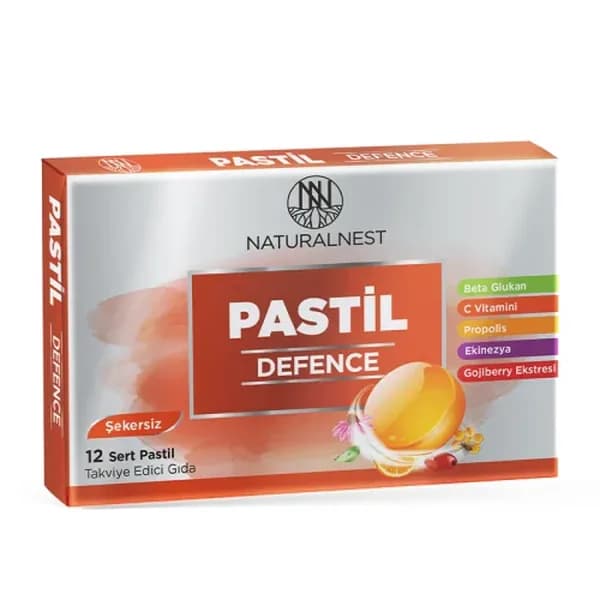 Naturalnest Pastil Defence 12 Adet Sert Pastil