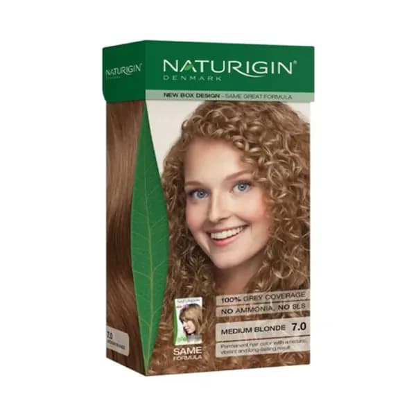 Naturigin Organic Ingredients Hair Color 7.0 Natural Medium Blonde