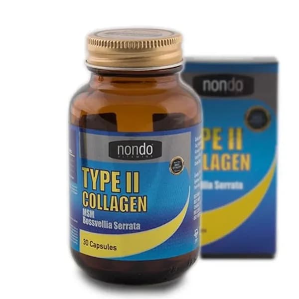 Nondo Vitamins Type 2 Collagen Food Supplement 30 Capsules