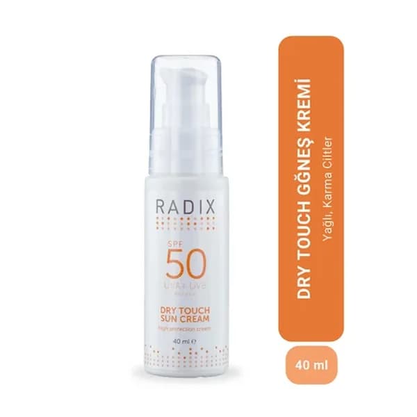 Radix Spf50 Dry Touch Sun Cream 40ml