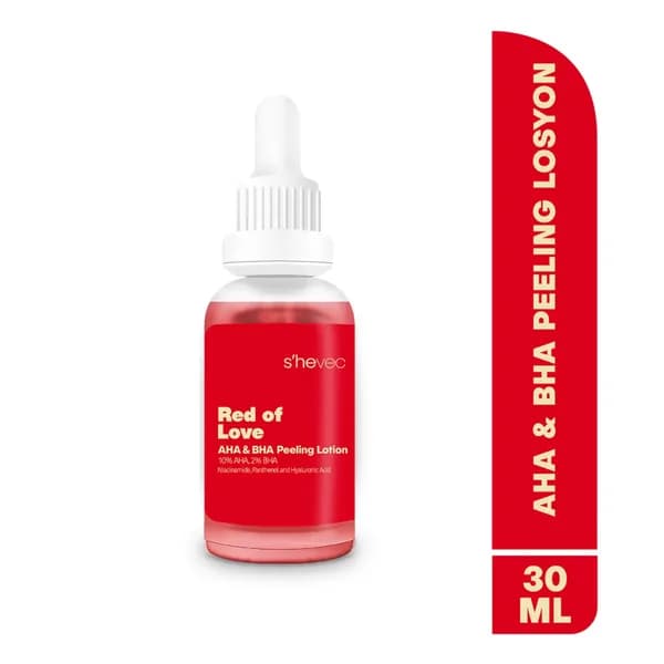 She Vec Red Of Love AHA+ BHA Face Peeling 30 ml