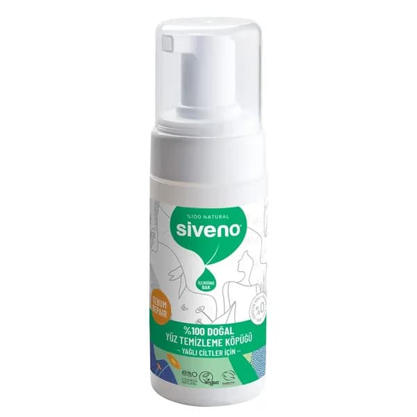 Siveno Natural Face Cleansing Foam 100 ml