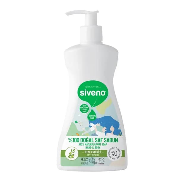 Siveno Olive Oil Natural Liquid Soap 300 ml
