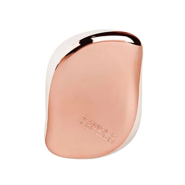 Tangle Teezer Compact Styler Pink Matte Chrome Hair Brush