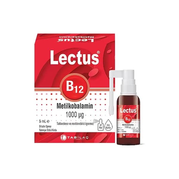 Lectus B12 Sublingual Spray 1000mg 5 ml