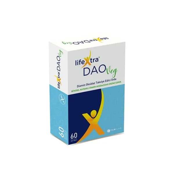 LifeXtra DAOVeg Diamine Oxidase Food Supplement 60 Tablet