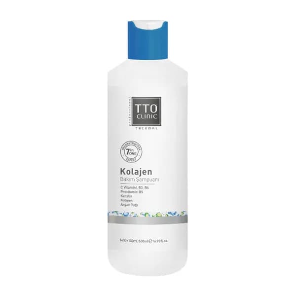 استعيدي قوة شعرك وحيويته مع شامبو TTO Clinic Collagen Care