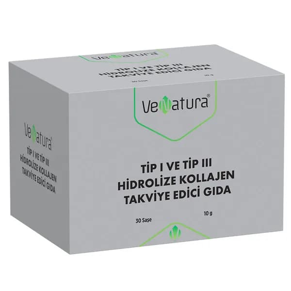 VeNatura Type I and Type III Hydrolyzed Collagen 30 pcs