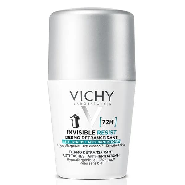 Vichy Invisible Roll-on Deodorant 50 ml - Women's
