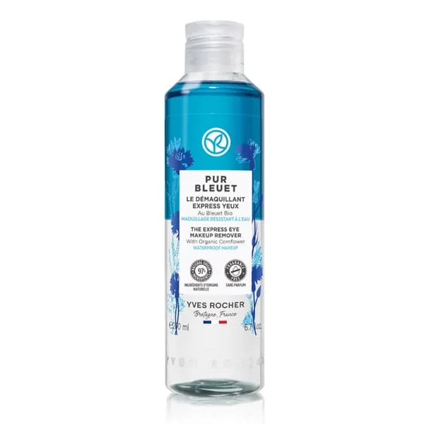 Yves Rocher Pur Bleuet Eye Makeup Remover for Intense Makeup 200 ml