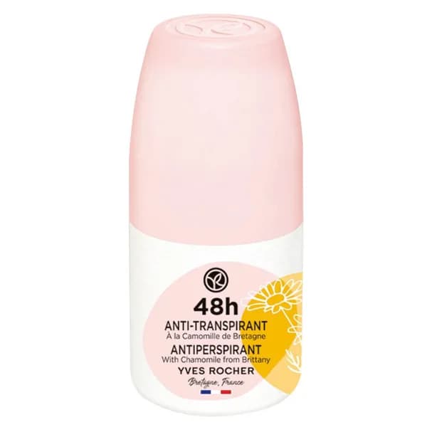 Yves Rocher Roll-on Antiperspirant Deodorant - Papatya 50 ml