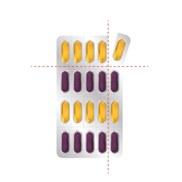 Zade Vital Concept Men Dietary Supplement 60 Capsules