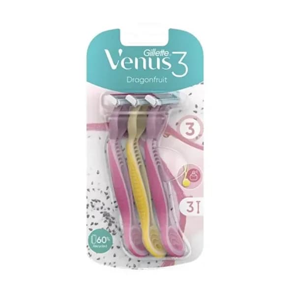 Gillette Venüs Dragonfruit Razor Blade 3 pcs