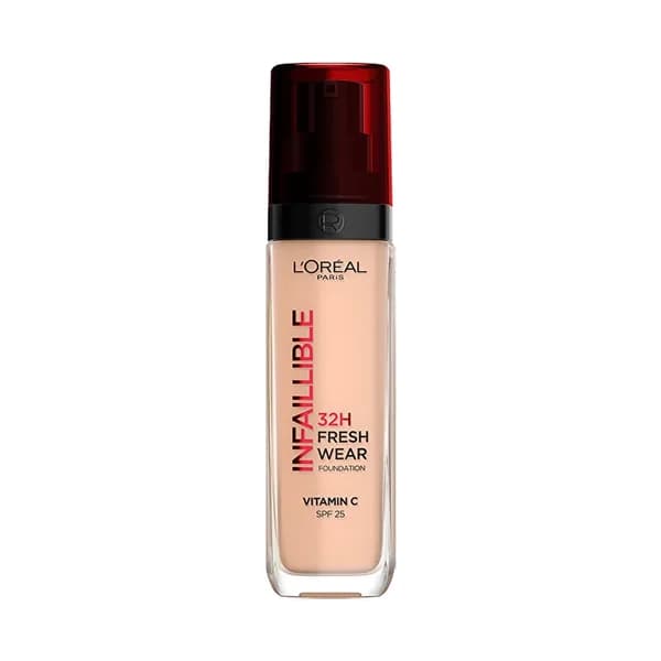 Loreal Paris Infaillible 32H Fresh Wear Vitamin C Foundation - 145 BeigeRose 30ml