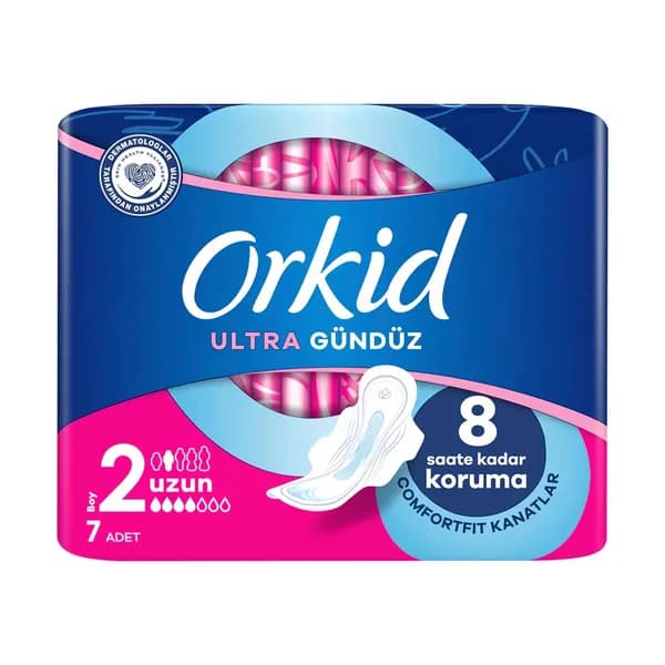 Orkid Ultra Extra Long -Boy 2- Winged Sanitary Pad 7 Pcs