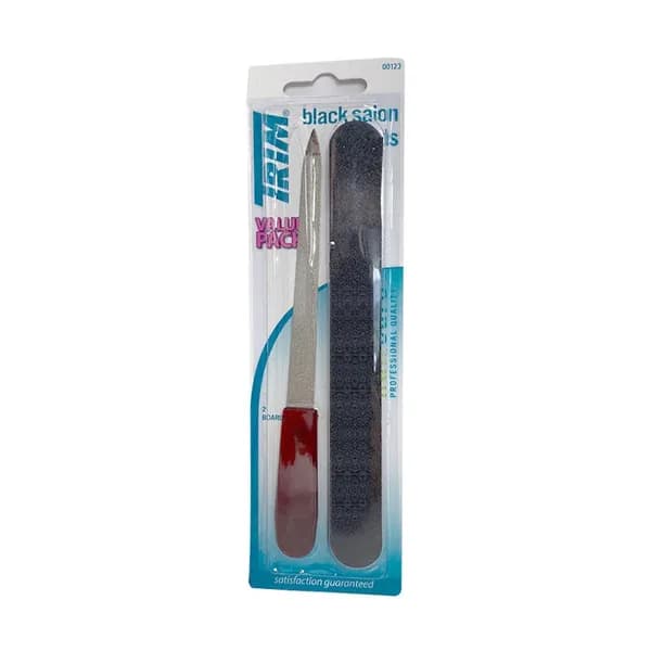 Trim 2 pcs Paper File Black