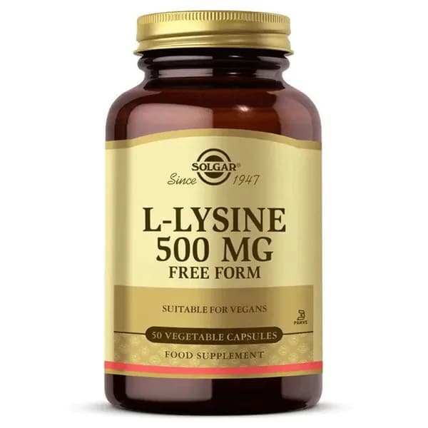 Solgar L-Lysine 500 Mg 50 Capsule