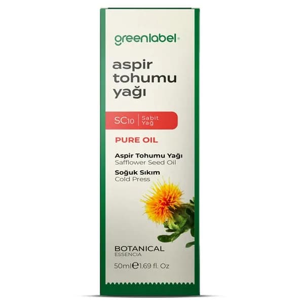 Greenlabel Safflower Seed Oil 50 ml