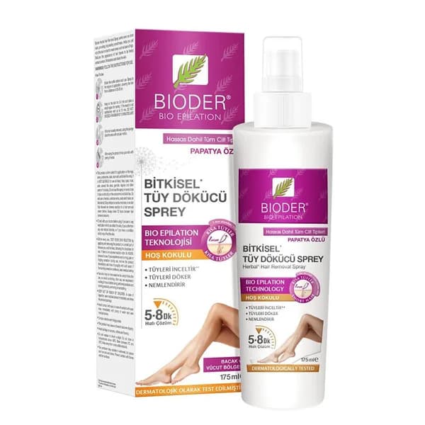 Obtenez une peau lisse et soyeuse en 5 min avec Bioder Spray