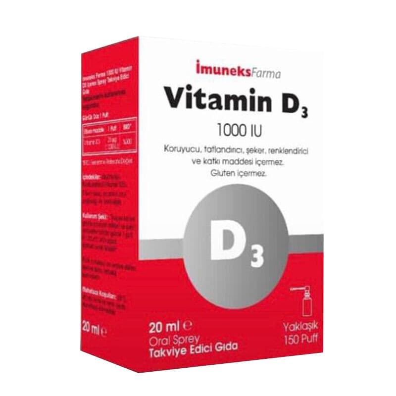 Renforcez vos os et votre immunité avec Imuneks Vitamine D3