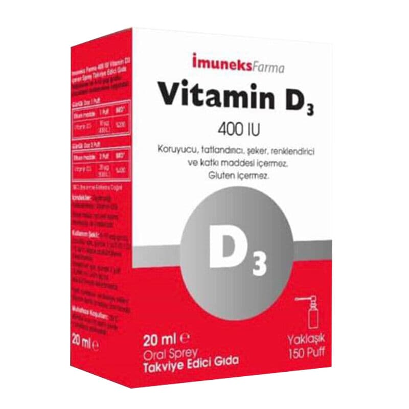 Profitez d'une Vitamine D3 Pure en Spray