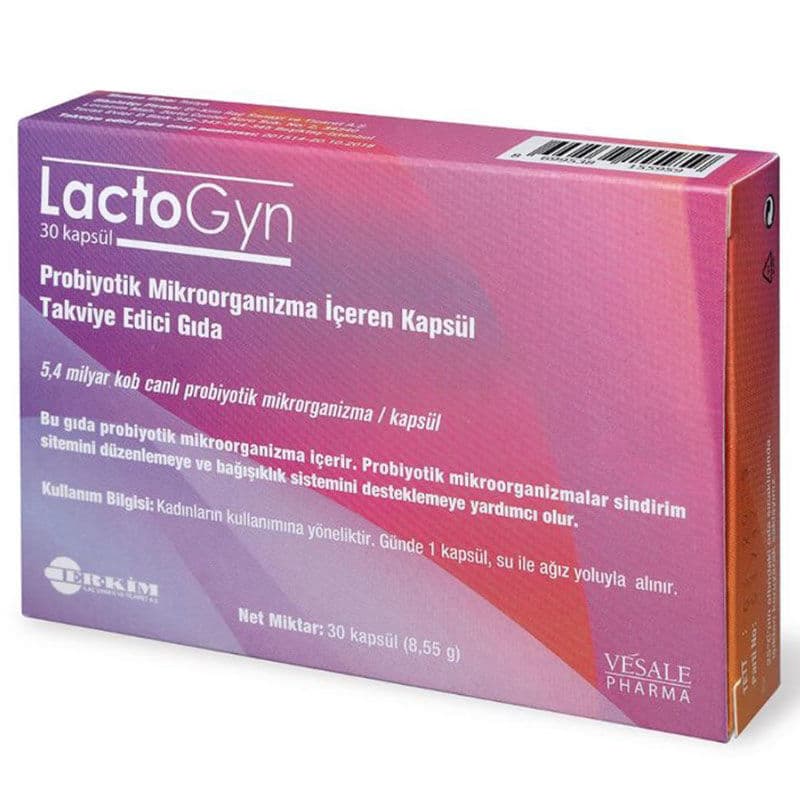Lactogyn لاكتوجين بروبيوتيك 30 كبسولة