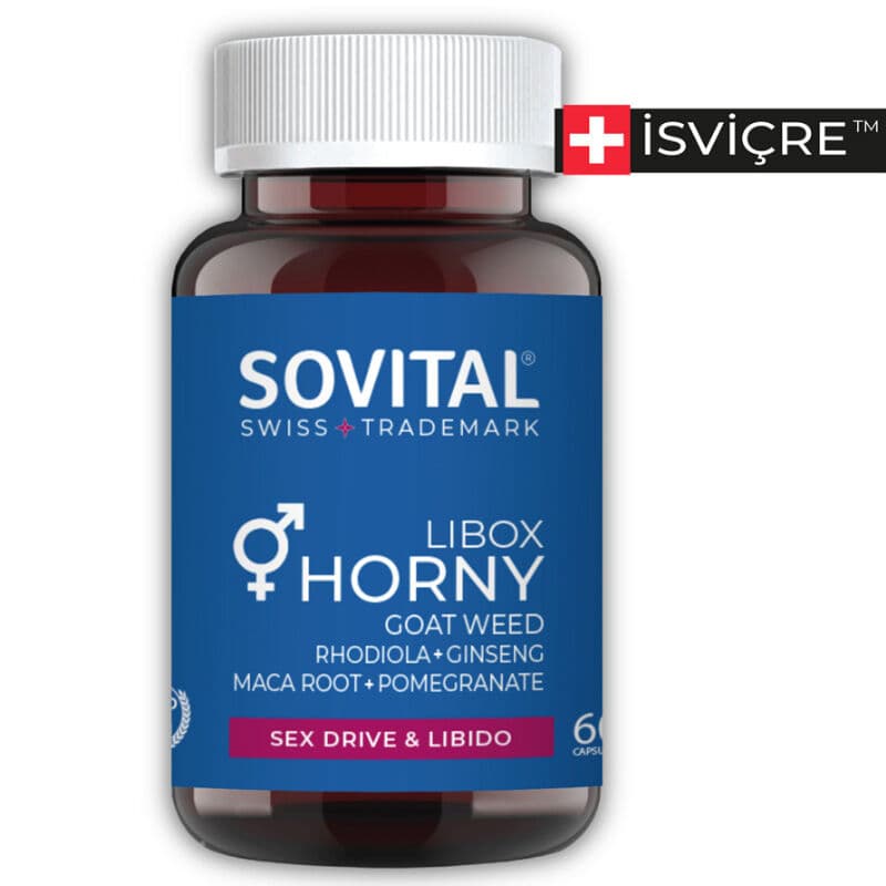 Sovital سوفيتال ليبوكس هورني 60 كبسولة